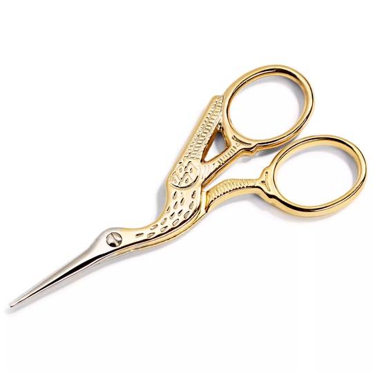 Stickschere Storch 9 cm image number