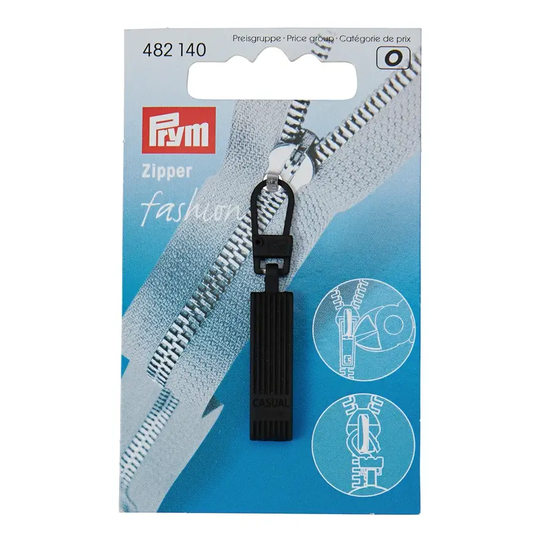 Fashion Zipper puller Casual - black image number